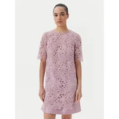 Luisa Spagnoli Cocktail obleka Pendice 541767 Vijolična Regular Fit