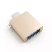 SATECHI Type-C to USB-A 3.0 Adapter - Gold