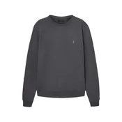 AllSaints Majica Raven temno siva