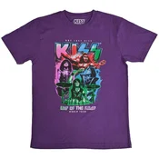 Kiss End Of The Road Colour Pop (Back Print) Purple M Majica