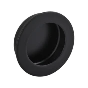 Utopni ročaj Forrada o 40 mm, utopna globna o 35 mm, inox, črn, mat