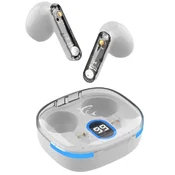 White Shark GEB-TWS37-HYPERBEAT Bežične slušalice, Bele