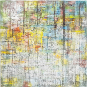 Meblo Trade Slika Ulje na platnu Abstract Colore 150x4.8x150h cm