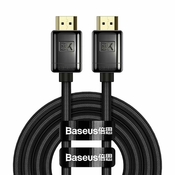 BASEUS Kabel HDMI 2.1 Baseus High Definition Series, 8K 60Hz, 3D, HDR, 48Gbps, 3m (črn)