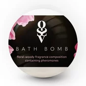 Obsessive Bath Bomb Floral Woody šumeča kopalna kroglica s feromoni 100 g