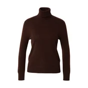 Pure Cashmere NYC Pulover čokolada
