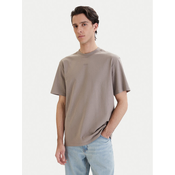 HUGO Majica Dapolino 50488330 Bež Relaxed Fit