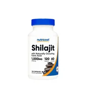 Nutricost – Shilajit 1000 mg, 120 kapsul