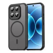 Hibridni ovitek HaloFrost II MagSafe za Xiaomi 17 - black