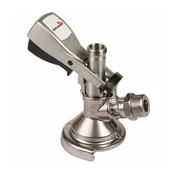 ich-zapfe Kombi zapfkopf Micro-Matic Thekenanstich - Edelstahl, R 5/8 in R 3/4, protikorozijski, (5000216991)