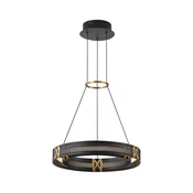 LED Lestenec na vrvici LED/21W/230V 3000K 42x120 cm
