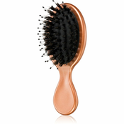 BrushArt Hair Boar bristle travel hairbrush cetka za kosu s cekinjama divlje svinje 1 kom