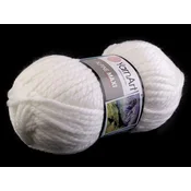 Pletena preja Alpine maxi 250 g - (676) bela
