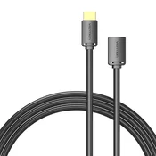 Kabel Vention HDMI 2.0 Muški na HDMI 2.0 Ženski produžni kabel AHCBD 0,5m, 4K 60Hz, (crni)