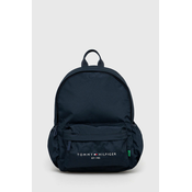 TOMMY HILFIGER Ruksak, noćno plava / bijela