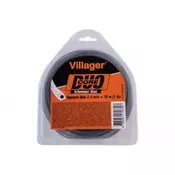 VILLAGER silk za trimer 2.4mm X 1560m (20LB) - duo core - cetvrtasta nit ( 068400 )