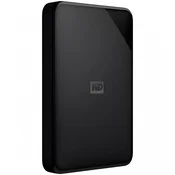 WD Elements SE Portable 1TB zunanji disk, 6.35cm (2.5), USB 3.0 - WDBEPK0010BBK-WESN