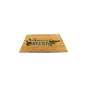 Predpražnik iz kokosovih vlaken 40x60 cm Welcome Sausage Dog – Artsy Doormats