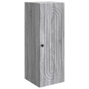 Ormar za montažu na zid Siva Sonoma 33 x 34,5 x 90 cm
