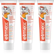 Elmex Otroška zobna pasta Kids Trio 3 x 50 ml