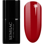 Semilac UV Hybrid Winter Collection gel lak za nohte z uporabo UV/LED lučke odtenek 608 Soft Red 7 ml