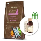 Fitmin Purity Puppy Grain Free Fish 12 kg + Fitmin Purity Olje iz lososa BREZPLAČNO