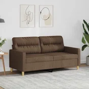 Dvosed rjav 140 cm blago