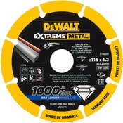 DEWALT REZALNA PL.EXTREME METAL 115 X 22.23 X 1.3 MM, (5000093316)
