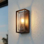 Arcchio zunanja stenska svetilka Ismera, rjave barve, E27, IP65 - Sodobni - Aluminij