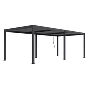 Rojaplast Bioklimatska pergola INTRO DUO 7,2x3,6 m, aluminij - samostoječa, tri-conska - Z MONTAŽO