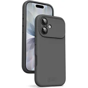 Silikonski ovitek za iPhone 17 z MagSafe, granitno siv