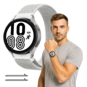 Pašček za Xiaomi Redmi Watch 5 Lite, najlonski pašček, močan siv pašček 22 mm