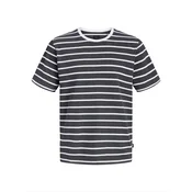 Jack & Jones Plus Majica JPRBLANOLAN  grafit / bela