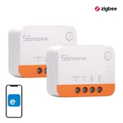 Sonoff Postavite 2x Smart ZigBee 3.0 prekidac bez neutralne žice 1-kanalni ewelink
