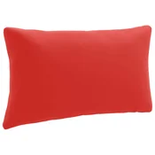 Vidaxl Hrbtna blazina PUTTEN 100% poliester Rdeča 80 x 40 x 15 cm