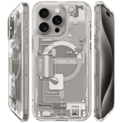Spigen OVITEK SPIGEN ULTRA HYBRID MAG Z MAGSAFE ZA IPHONE 15 PRO MAX - NARAVNI TITAN (VZOREC ZERO ONE)