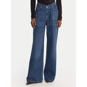 Rinascimento Jeans hlače CFC0125151003 Modra Wide Leg