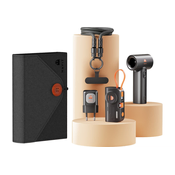 Potovalni set z dodatki HAVIT STK011 (polnilnik, power bank, kabel, ventilator)