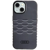Audi IML MagSafe Case iPhone 15 6.1 black hardcase AU-IMLMIP15-A6/D3-BK (AU-IMLMIP15-A6/D3-BK)