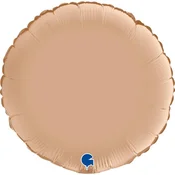 shumee Folija balon - okrogel saten bež 46 cm, Grabo