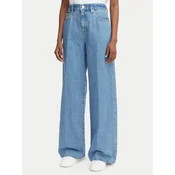Calvin Klein Jeans Jeans hlače LV047G906G Modra Wide Leg