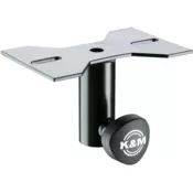 Konig & Meyer 195/8 adapter za montažu, Black