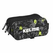 NEW Trojna peresnica Kelme Jungle Črna Siva Lime (21,5 x 10 x 8 cm)