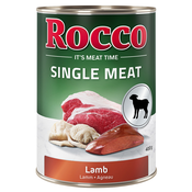 Ekonomično pakiranje Rocco Single Meat 12 x 400 g Janjetina