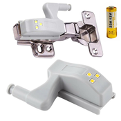 LED 3 SMD svetilka za omarice + baterija 23A