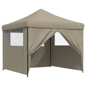 Vidaxl Zabavni šotor Taupe 292 x 292 x 315 cm Oxford tkanina