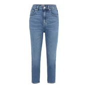 Tommy Jeans Jeans hlače DW0DW19245 Modra Mom Fit