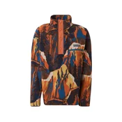 COLUMBIA Športen pulover Helvetia™ II encijan/rjava/zlato-rumena/mandarina