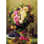 Enjoy - Puzzle Jean-Baptiste Robie: Still Life with Roses - 1 000 kosov