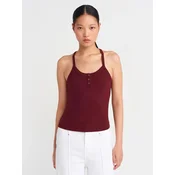 Dilvin Top burgund